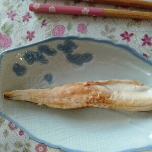 生ホッケの味塩焼き